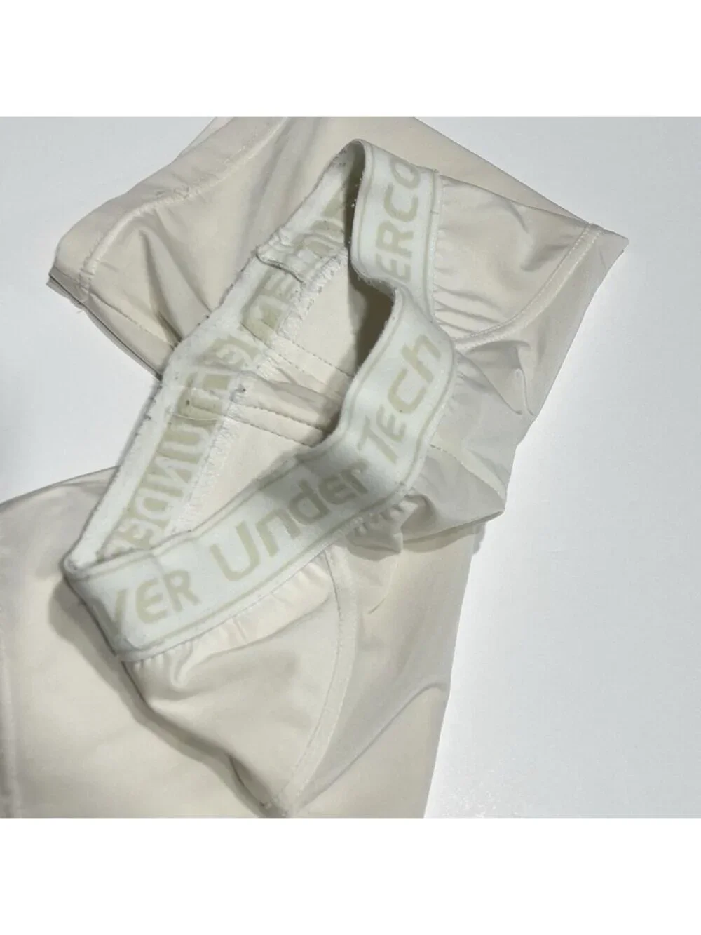 Shorts 6" Concealed Carry Clothing White Compression - Picture 6 of 6